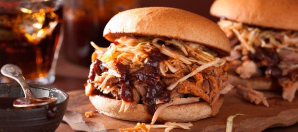 hamburguesa pulled pork