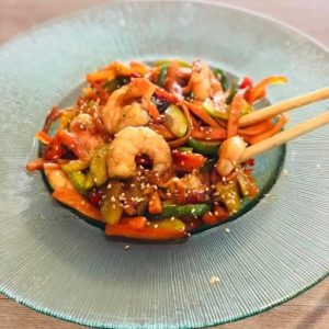 wok de verduras